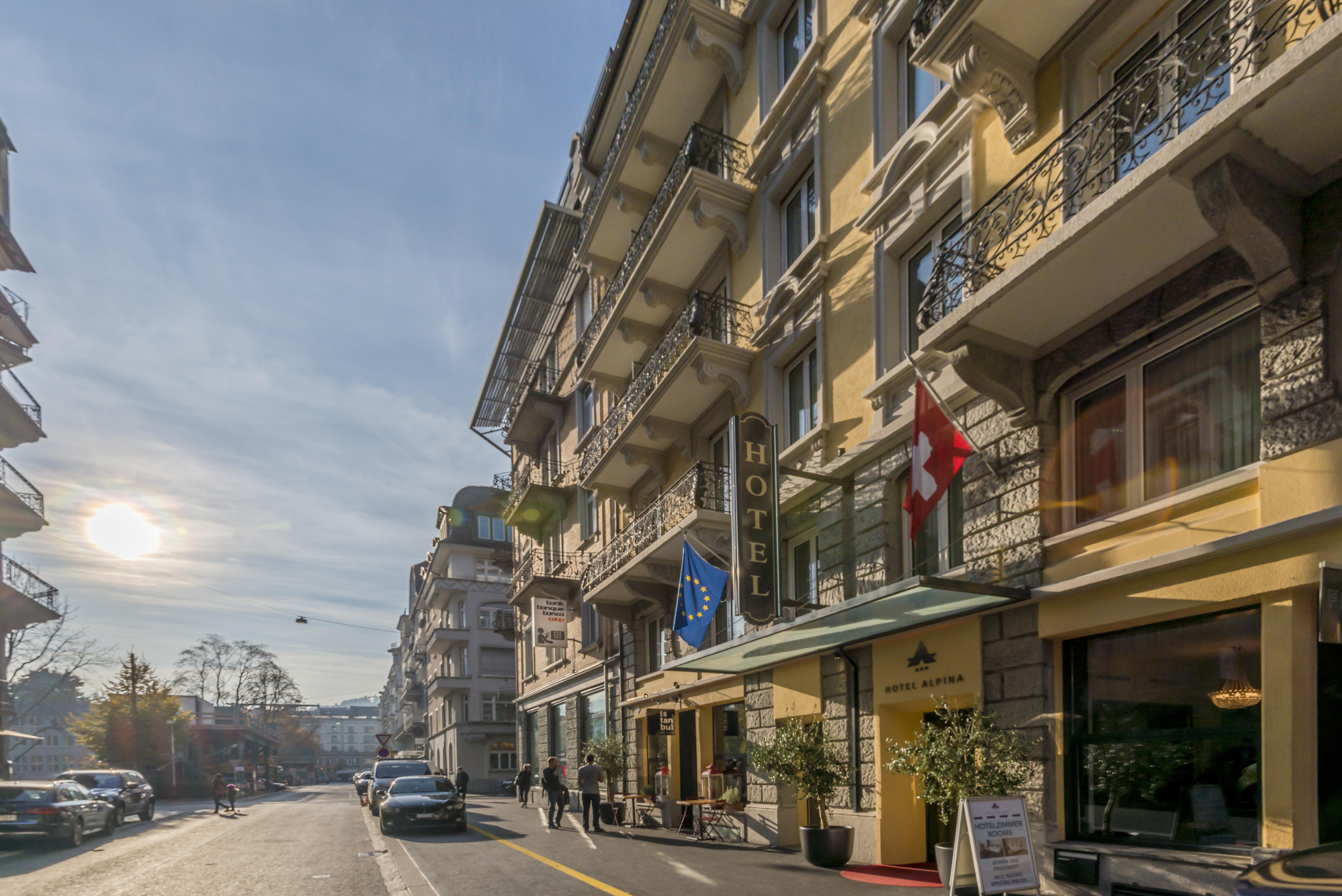 Hotel Alpina Luzern Exterior foto