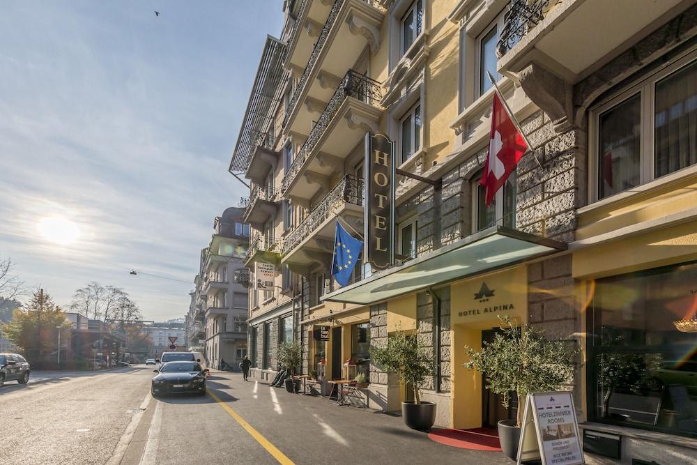 Hotel Alpina Luzern Exterior foto